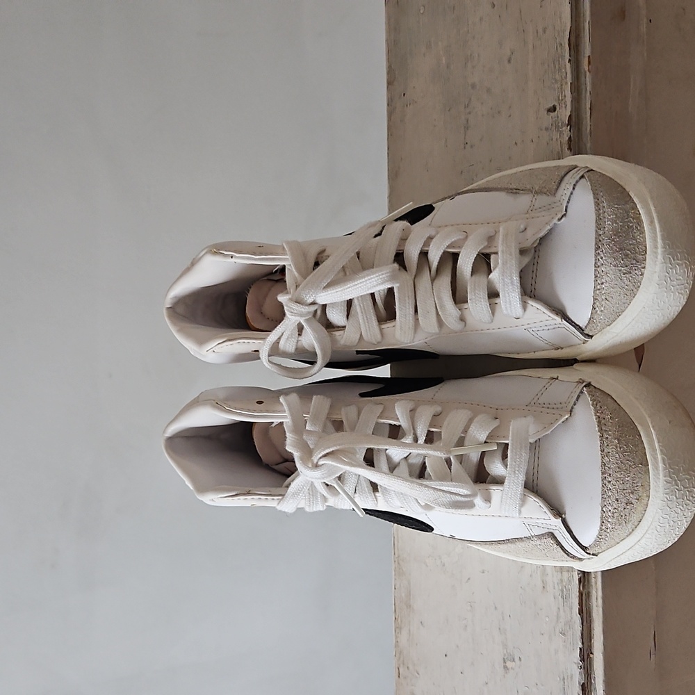 Nike High-Top Sneakers in White